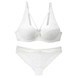 Womens lingerie Lace Bra + Panty Set - OneWorldDeals