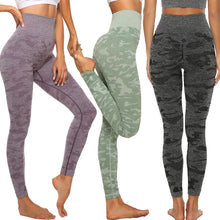 Load image into Gallery viewer, Women&#39;s High Waist Camouflage Leggings - OneWorldDeals