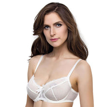 Load image into Gallery viewer, Bridal Full Figure Sheer Lace Bra Lauma Sparkling - OneWorldDeals