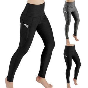 Women Leggings Pocket Sports Gym Running Athletic Pants Workout Fitness Leggings Women Clothes Trousers - OneWorldDeals