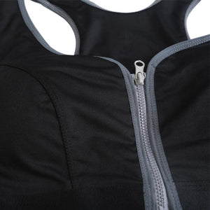 Women Zipper Sports Bra - OneWorldDeals