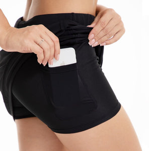 Women's Athletic Skorts With Pockets - OneWorldDeals