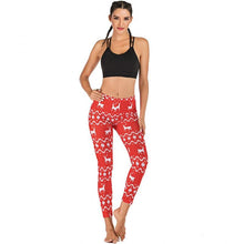 Load image into Gallery viewer, Womens High Waist Seamless Holiday Leggings - OneWorldDeals