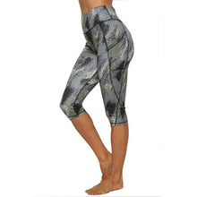 Load image into Gallery viewer, 3/4 High Waist Tummy Control Capri With Pocket - OneWorldDeals
