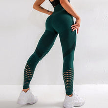 Load image into Gallery viewer, Women High Waist Breathable Seamless Leggings - OneWorldDeals