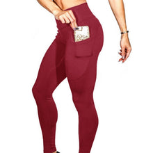 Load image into Gallery viewer, High Waist Leggings With Pockets  Leggings - OneWorldDeals