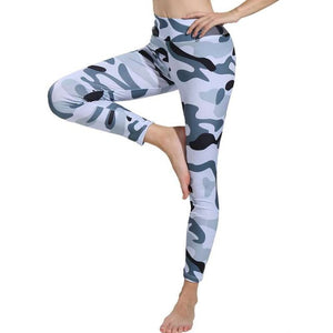 Womens High Waist Camouflage Leggings - OneWorldDeals