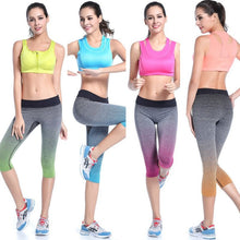Load image into Gallery viewer, 3/4 Womens Athletic Capri - OneWorldDeals