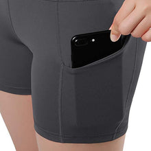 Load image into Gallery viewer, High Waist Short Leggings With Pocket - OneWorldDeals