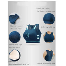 Load image into Gallery viewer, Breathable Mesh Sports Bra - OneWorldDeals