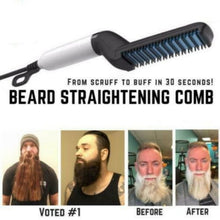 Load image into Gallery viewer, Electric Beard Straightening Comb - OneWorldDeals