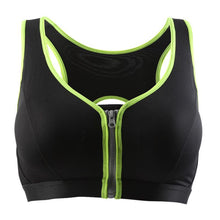 Load image into Gallery viewer, Sports Bra With Zipper - OneWorldDeals