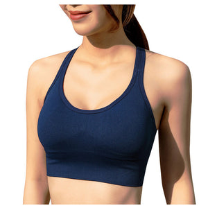 Breathable Sports Bra With Front Zipper - OneWorldDeals