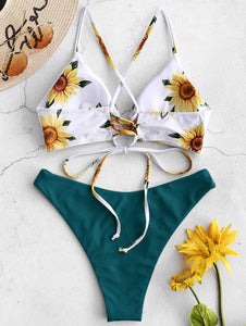 Sunflower Bikini Set - OneWorldDeals